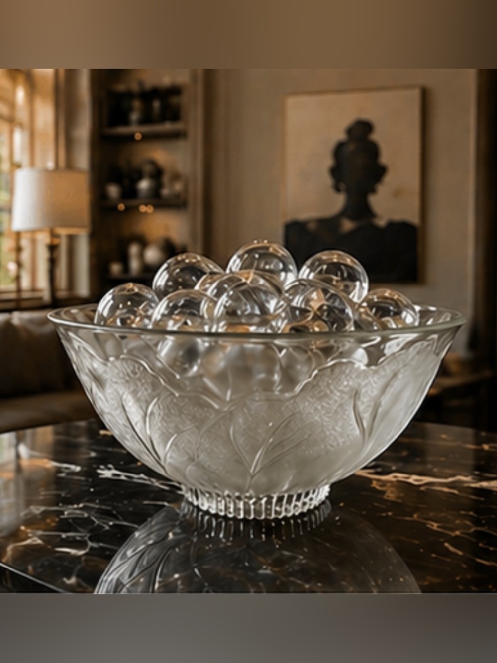 Giant glass bowl - Punch Bowl
